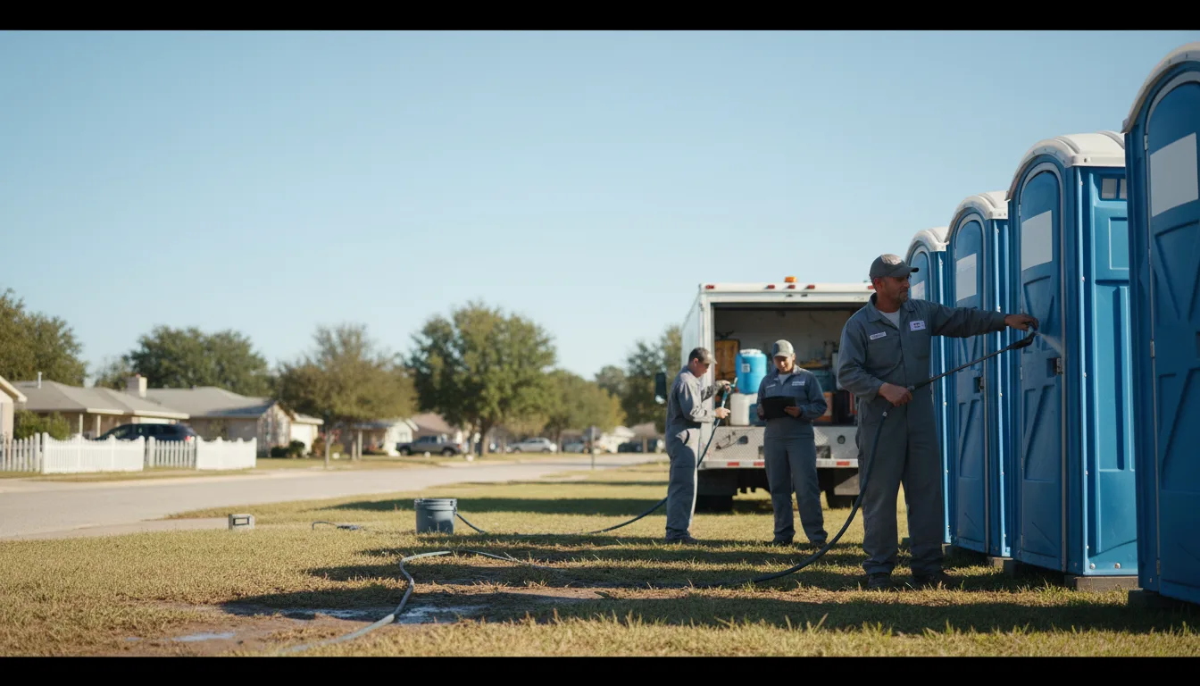 Long-Term Portable Toilet Rental in Cabot, AR near me